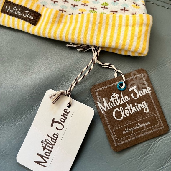 NWT MATILDA JANE Precious Pastel Infant HAT Cap BEANIE Size 0-6 months SO SOFT! - Picture 3 of 7